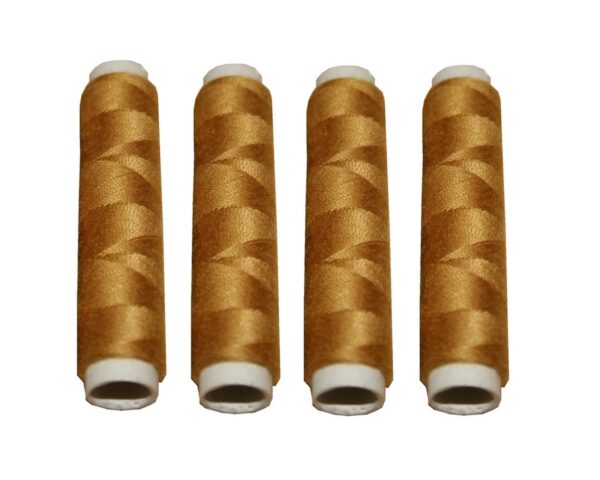 nahmaschinen-nahgarn-200-m-4-x-50m-polyester-40-2-haselnuss-braun-1085 Nähmaschinen Nähgarn 200 m 4 x 50m Polyester 40/2 haselnuss braun (1085)